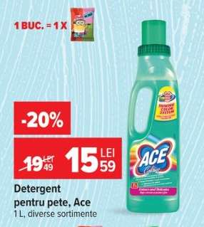 Detergent pentru pete, Ace
