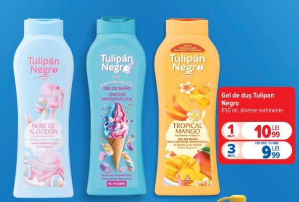 Gel de duș Tulipan Negro