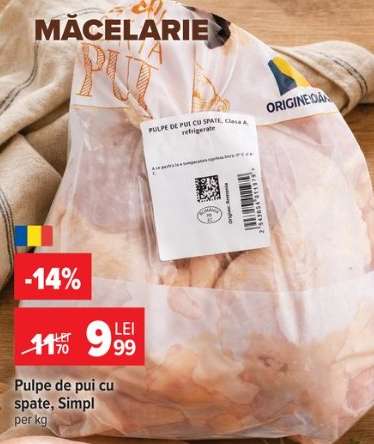 Pulpe de pui cu spate, Simpl