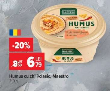 Humus cu chili/clasic Maestro