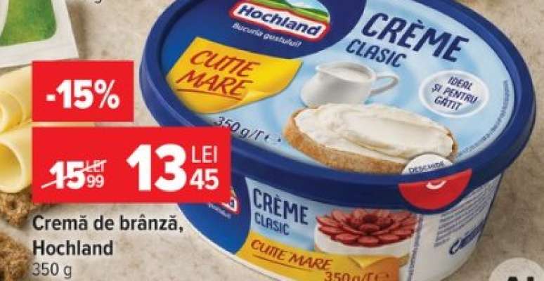 Cremă de brânză Hochland
