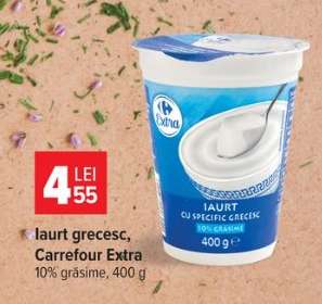 Iaurt grecesc, Carrefour Extra
