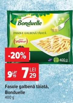 Fasole galbenă tăiată Bonduelle