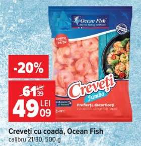 Creveți cu coadă Ocean Fish