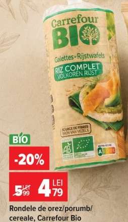 Carrefour Bio Rice Cakes