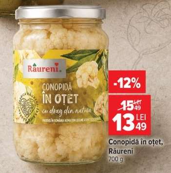 Conopidă în oțet, Râureni