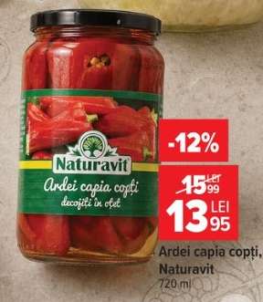 Ardei capia copți Naturavit