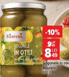 Gogonele în oțet Râureni