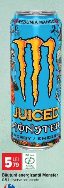 Băutură energizantă Monster