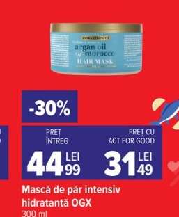 Mască de păr intensiv hidratantă OGX