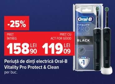 Periuță de dinți electrică Oral-B Vitality Pro Protect & Clean
