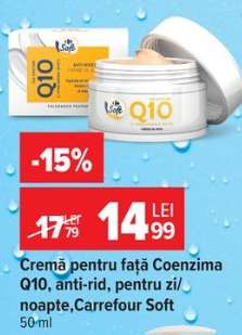 Cremă pentru față Coenzima Q10