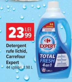 Detergent rufe lichid, Carrefour Expert