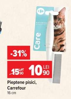 Pieptene pisici, Carrefour