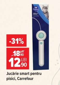 Jucărie smart pentru pisici, Carrefour