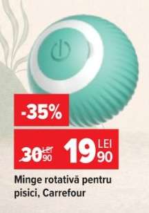 Minge rotativă pentru pisici, Carrefour
