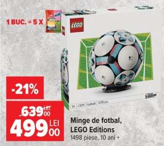 Minge de fotbal, LEGO Editions