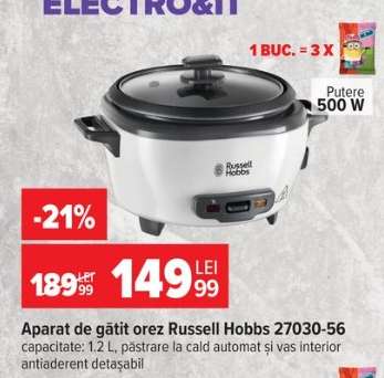 Aparat de gătit orez Russell Hobbs 27030-56