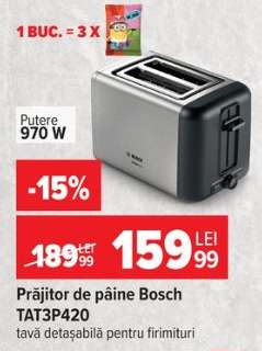 Prăjitor de pâine Bosch TAT3P420