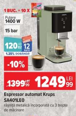 Espressor automat Krups SA401LEO