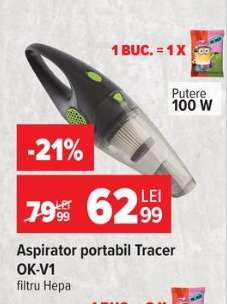 Aspirator portabil Tracer OK-V1