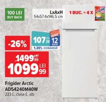 Frigider Arctic AD54240M40W
