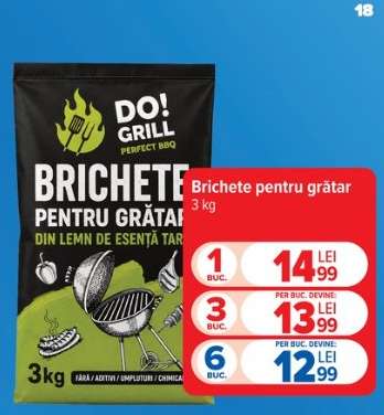 Brichete pentru grătar