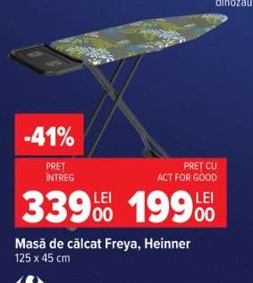 Masă de călcat Freya, Heinner