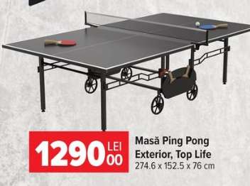Masă Ping Pong exterior, Top Life