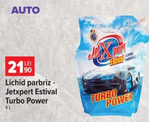 Lichid parbriz, Jetxpert Estival Turbo Power