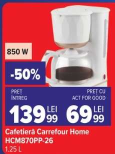 Cafetieră Carrefour Home HCM870PP-26