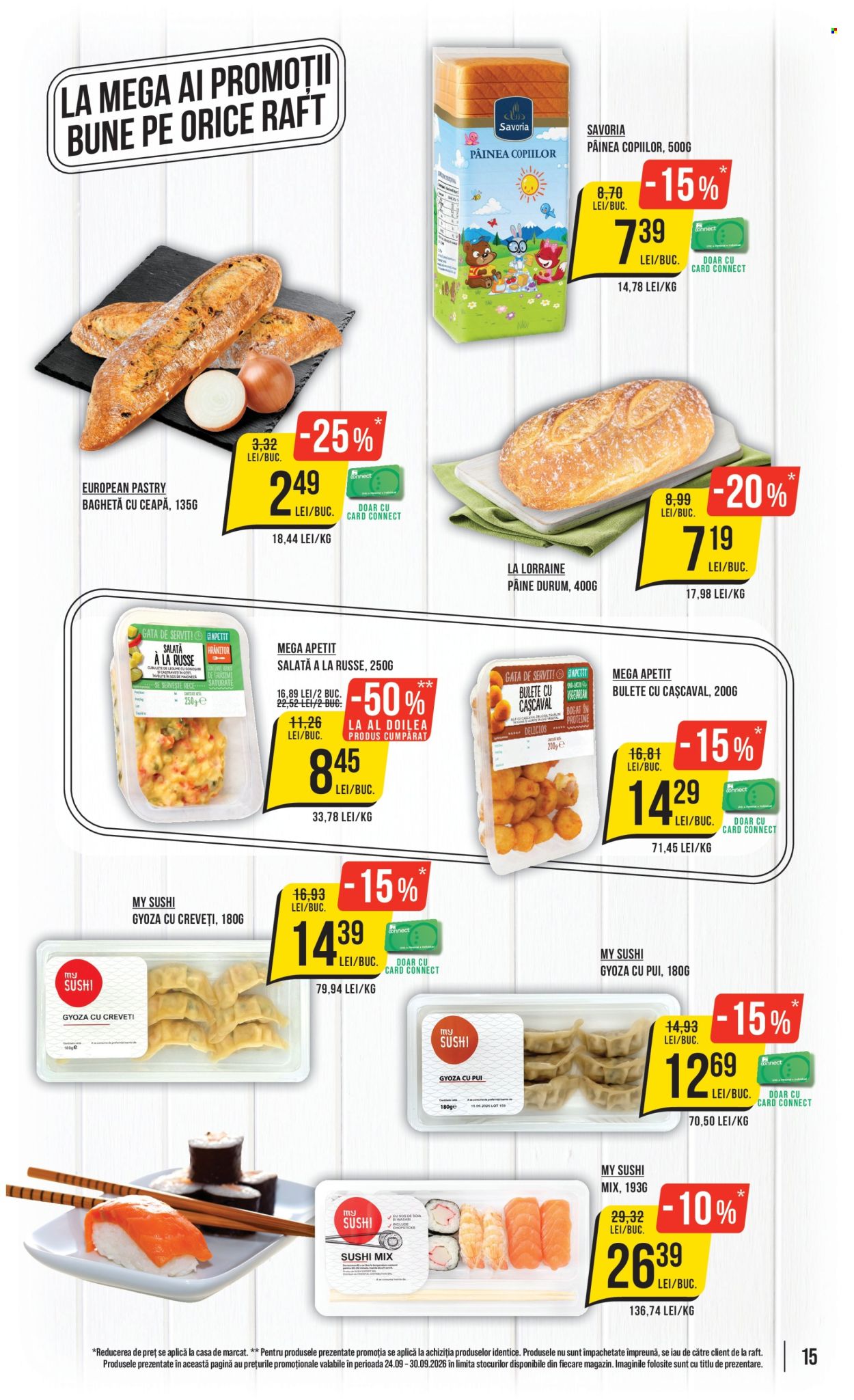 Catalog Mega Image - 24.09.2026 - 30.09.2026. Pagina 15