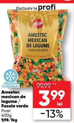 Amestec mexican de legume / Fasole verde