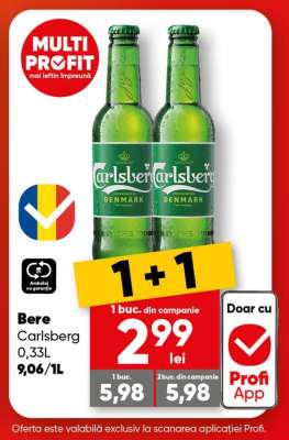 Bere Carlsberg 0,33L