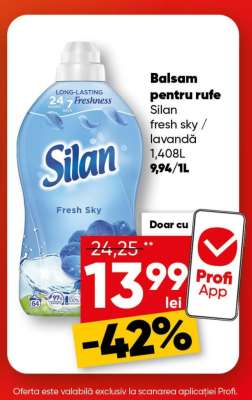 Balsam pentru rufe Silan