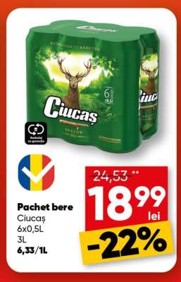 Pachet bere Ciucaș