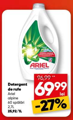 Detergent de rufe Ariel