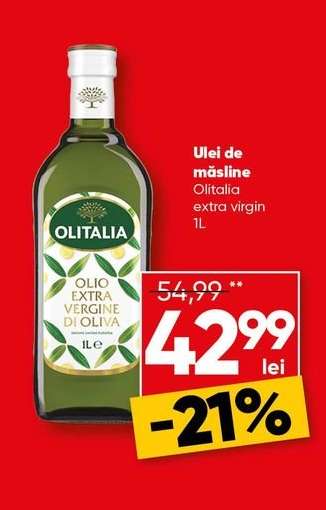 Ulei de măsline Olitalia extra virgin 1L