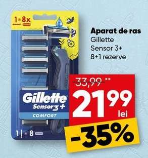 Aparat de ras Gillette Sensor 3+