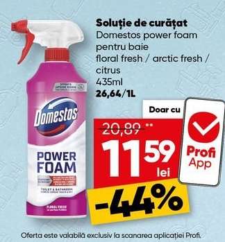 DOMESTOS Power foam