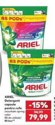 ARIEL Detergent capsule pentru rufe