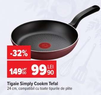 Tigaie Simply Cookm Tefal