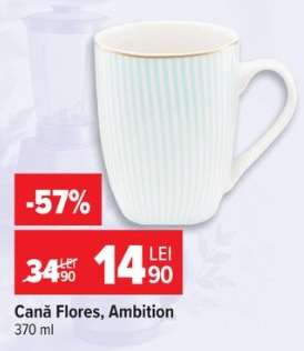 Cană Flores, Ambition