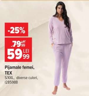Pijamale femei TEX