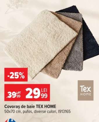 Covoraș de baie TEX HOME