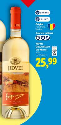 JIDVEI GRIGORESCU Dry Muscat