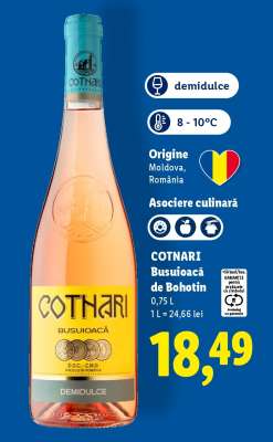 COTNARI Busuioacă de Bohotin