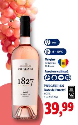 PURCARI 1827 Rosé de Purcari
