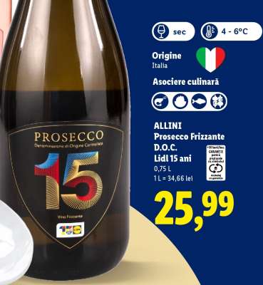 ALLINI Prosecco Frizzante D.O.C.