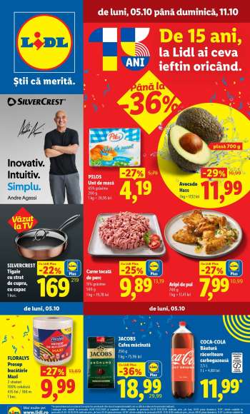 Cataloage Lidl - 05.10.2026 - 10.10.2026.